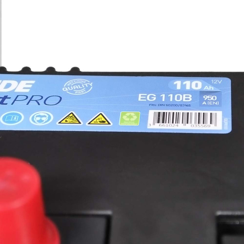 Автомобільний акумулятор EXIDE (EG110B) Start PRO 110Аh 950A 330*173*240
