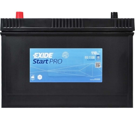 Автомобільний акумулятор EXIDE (EG110B) Start PRO 110Аh 950A 330*173*240