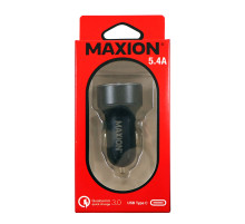 Зарядний пристрій MAXION MXAC-CC036 автомобільний для телефонів