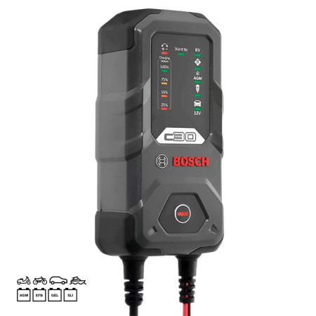 Зарядний пристрій BOSCH С30 - 0189911030 (6/12V)